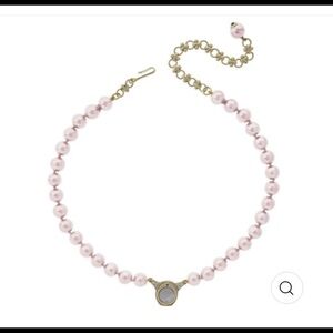 Heidi Daus Enchante Pink Pearl Necklace